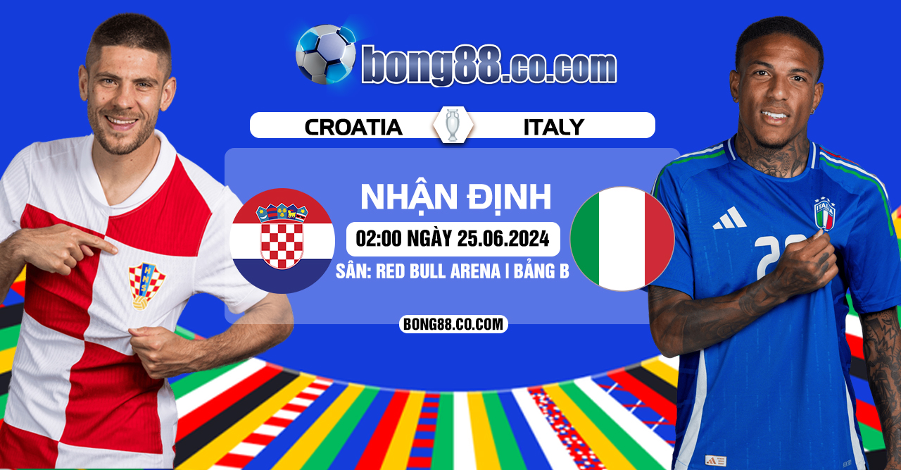 Nhận định, soi kèo Croatia vs Ý